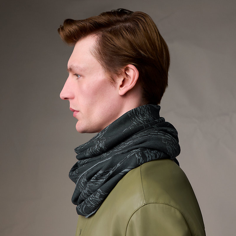 【HERMES】エルメススヌード 男女兼用 ロザンジュ 《カデュセ・ロック》 | Hermès - エルメス-公式サイト